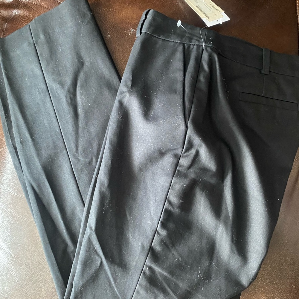 Michael Kors Black Trousers with Silver Accent
